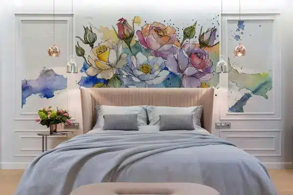 Décoration murale tête de lit personnalisée – Impression murale chambre Perpignan – TR Printer