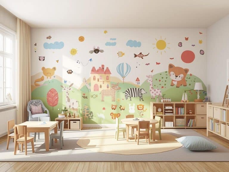 Enfant creche - Impression murale Perpignan | TR Printer