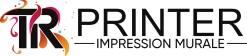 Logo noir - Impression murale Perpignan | TR Printer